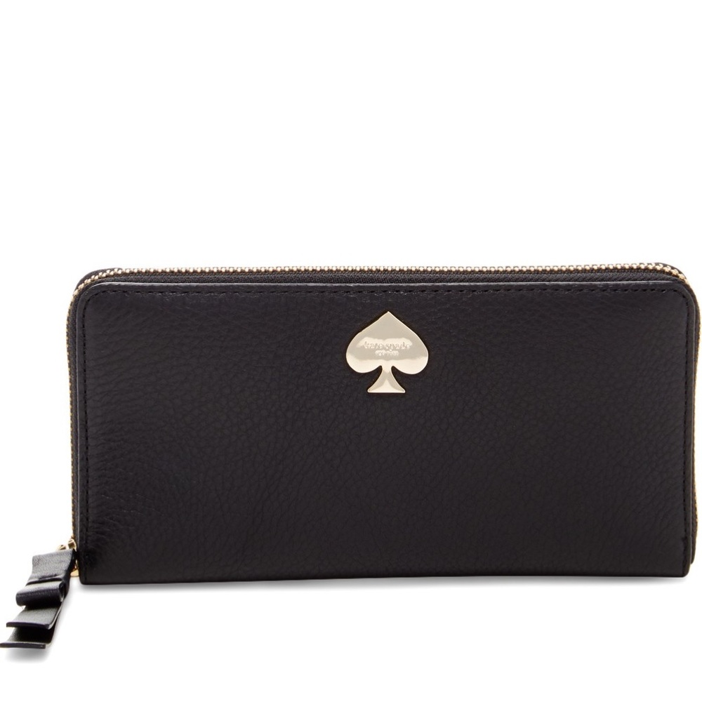 Kate Spade Neda Leroy Street Black Wallet
